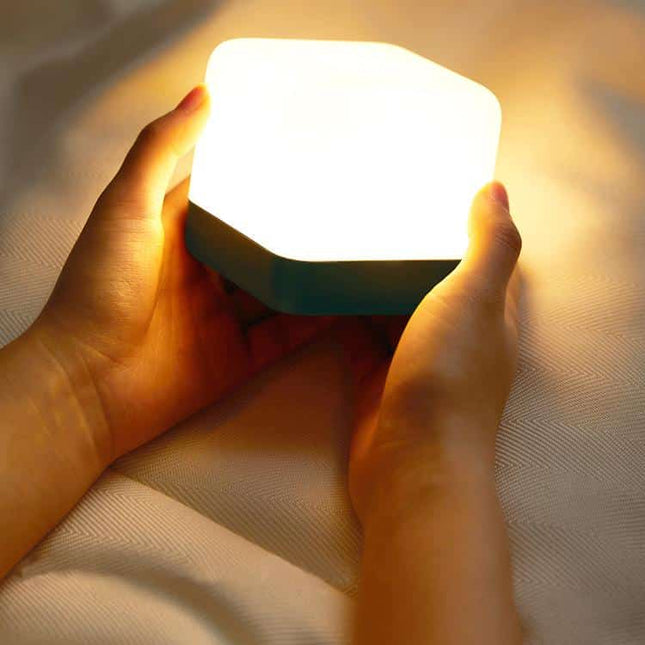 Lampka nocna LED z timerem przechylana