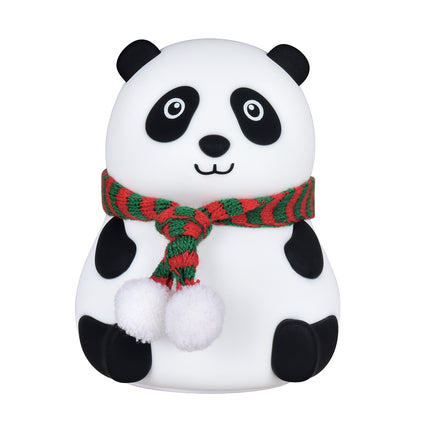 Silikonowa lampka nocna panda dla dzieci
