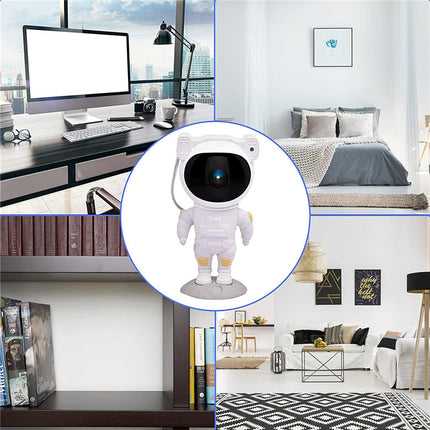 Projektor gwiazd lampka nocna w kształcie astronauty