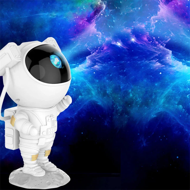 Projektor gwiazd lampka nocna w kształcie astronauty