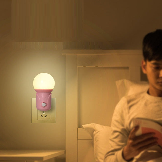 Energooszczędna lampka nocna LED do kontaktu