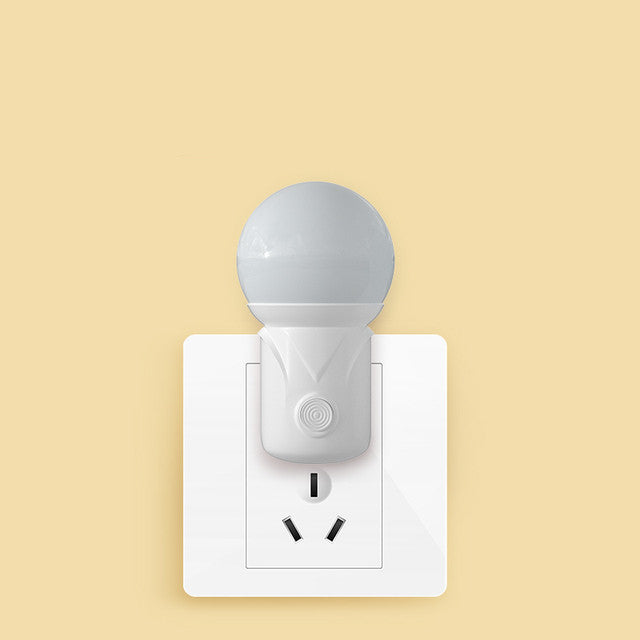 Energooszczędna lampka nocna LED do kontaktu