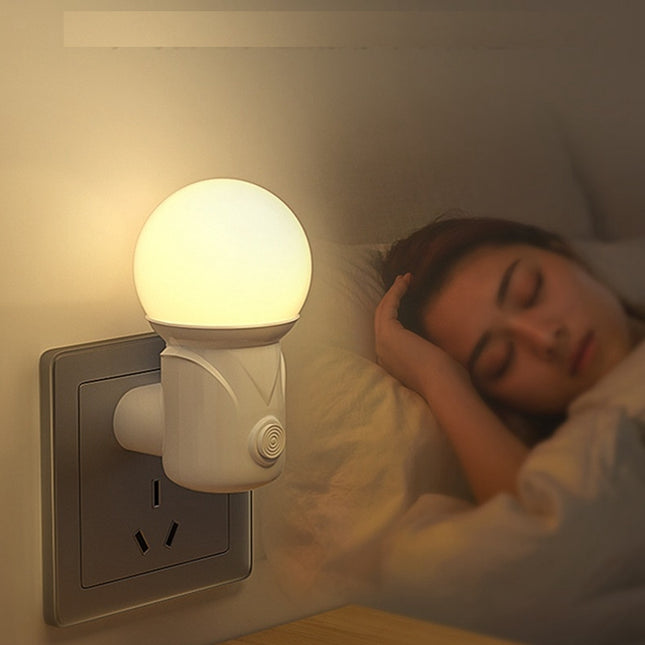 Energooszczędna lampka nocna LED do kontaktu