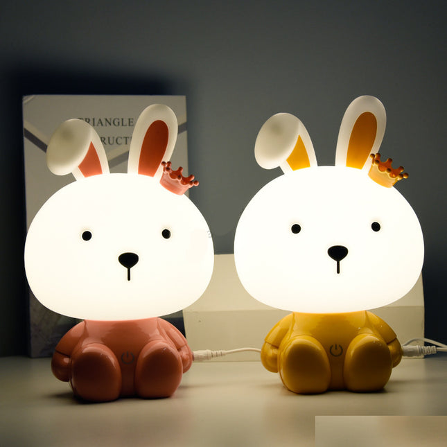 Lampka nocna królik dla małych dzieci