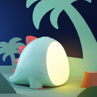 Silikonowa lampka nocna w kształcie dinozaura