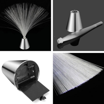 Dekoracyjna lampka światłowodowa LED zmieniająca kolory