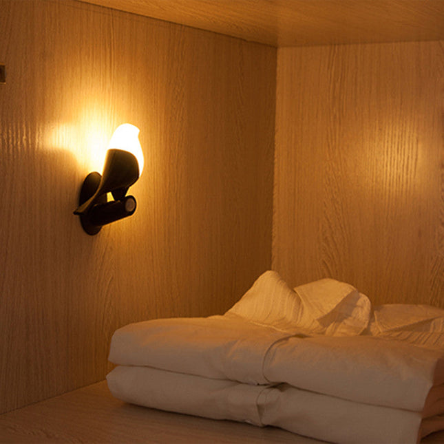 Dekoracyjna lampka LED drzewo z ptaszkami