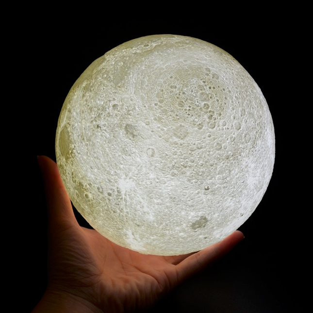 Lampka nocna księżyc 3D LED
