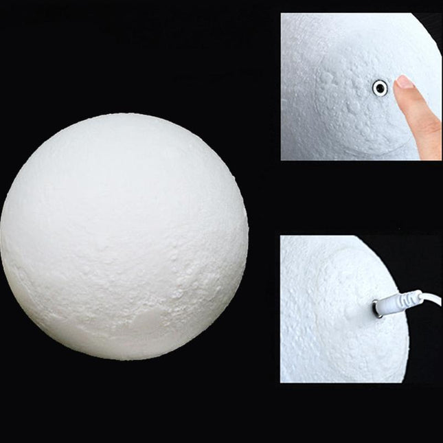 Lampka nocna księżyc 3D LED