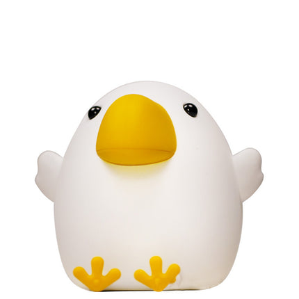 Silikonowa lampka nocna LED słodki ptaszek