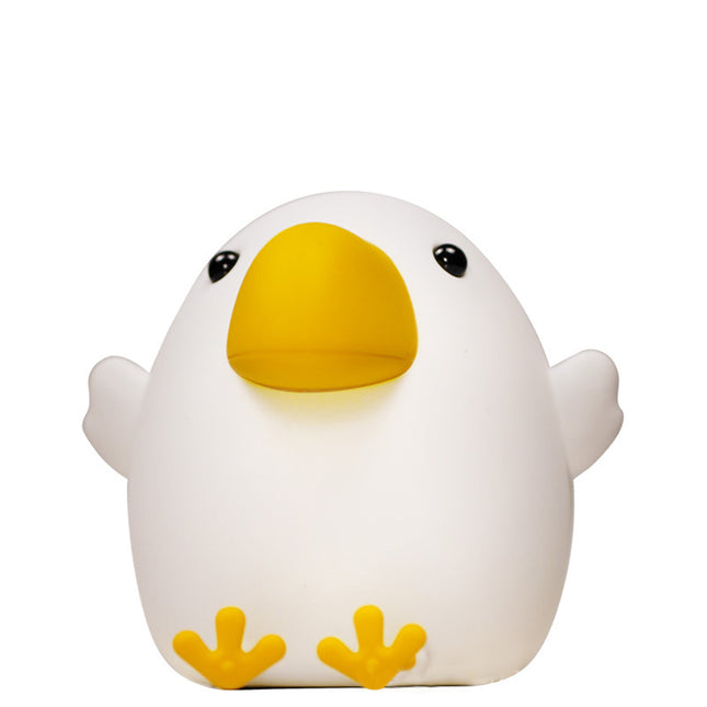 Silikonowa lampka nocna LED słodki ptaszek