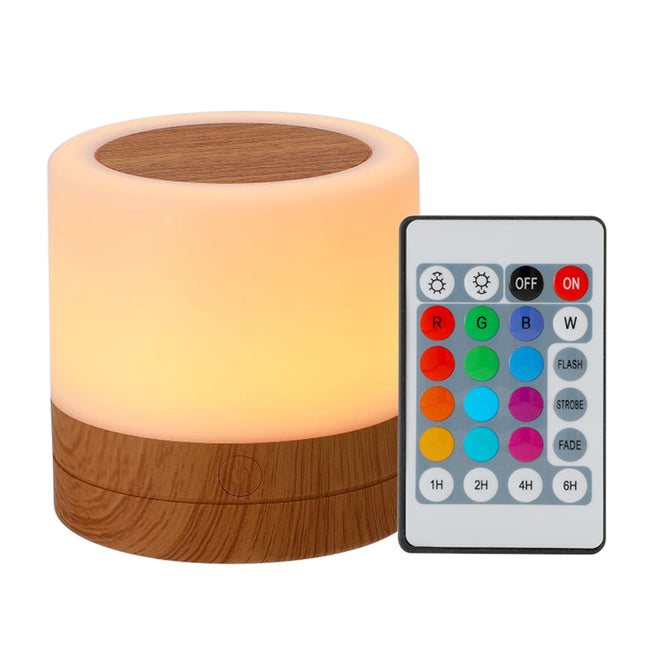 Dotykowa lampka nocna LED zmieniająca kolory