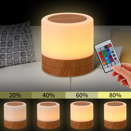Dotykowa lampka nocna LED zmieniająca kolory
