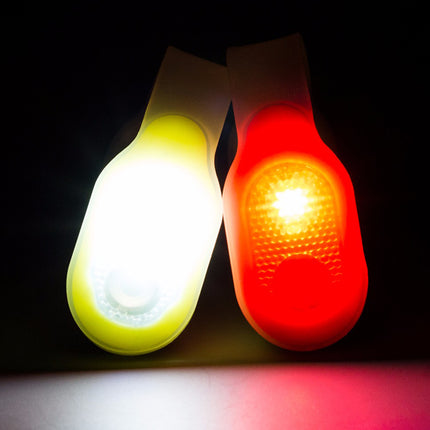 Mini lampka bezpieczeństwa LED z klipsem