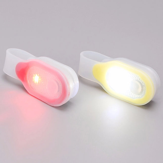 Mini lampka bezpieczeństwa LED z klipsem