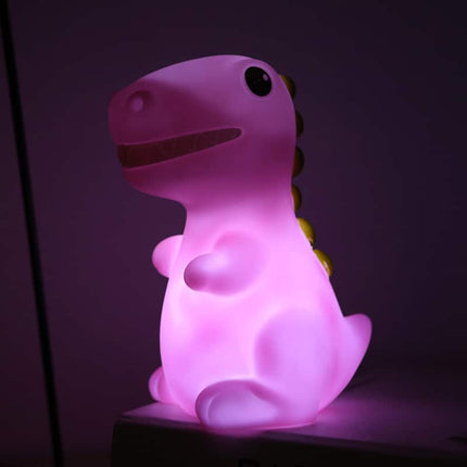 Mała lampka nocna LED dla dzieci T-Rex