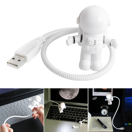 Mini lampka LED astronauta podłączana do USB
