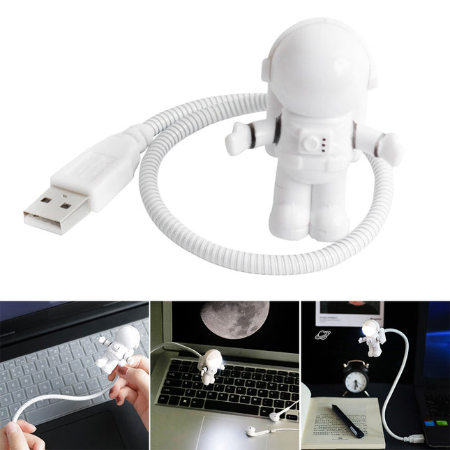 Mini lampka LED astronauta podłączana do USB