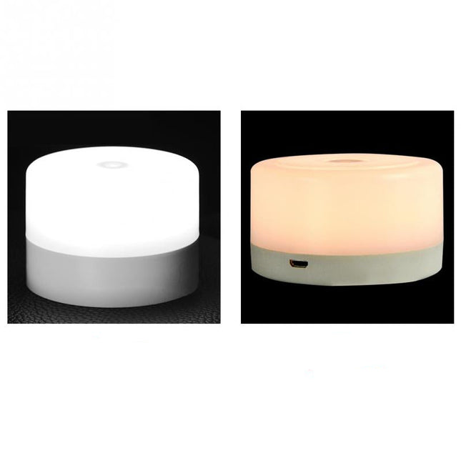 Przenośna mini lampka nocna LED dotykowa