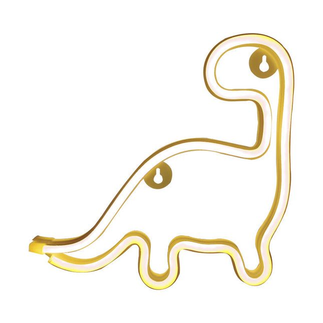 Lampka neonowa LED w kształcie dinozaura