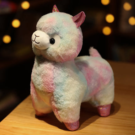 Świecąca pluszowa lama LED 35 cm