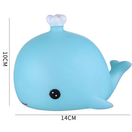 Mała lampka nocna wieloryb dla dzieci