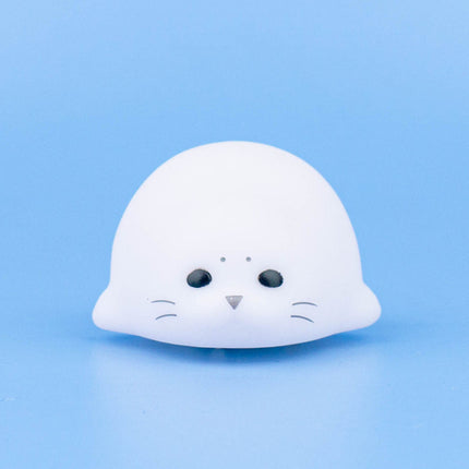 Mała silikonowa lampka nocna w kształcie foki