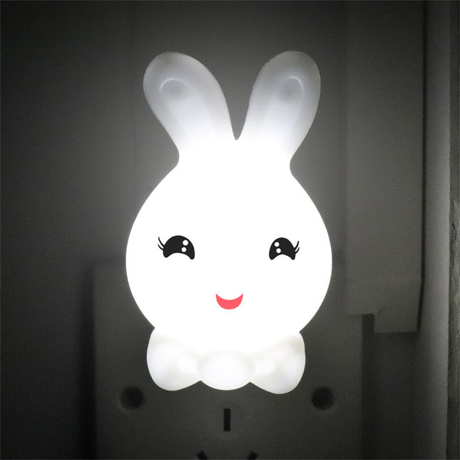 Lampka nocna LED do kontaktu króliczek