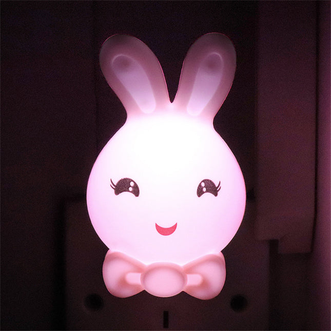Lampka nocna LED do kontaktu króliczek