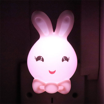 Lampka nocna LED do kontaktu króliczek