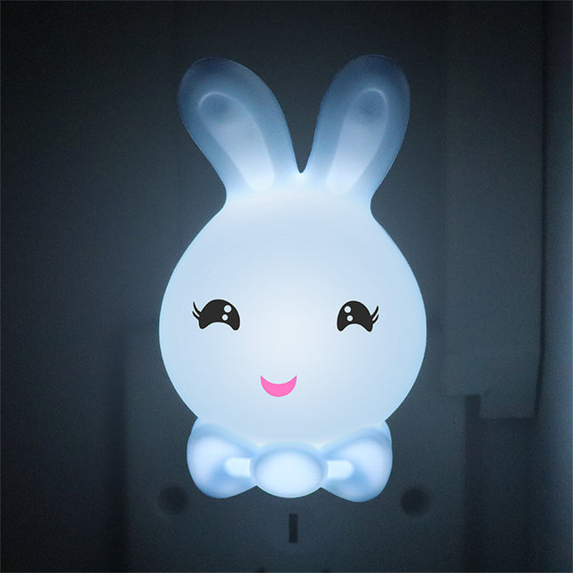Lampka nocna LED do kontaktu króliczek