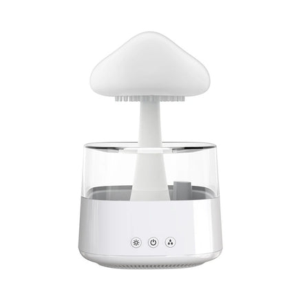 Lampka LED i nawilżacz powietrza grzybek