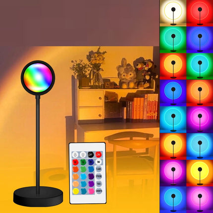 Lampka projekcyjna LED z efektem tęczy