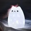 Ładowana lampka nocna dla dziecka kotek