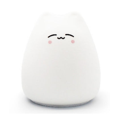 Silikonowa lampka nocna śpiący kotek