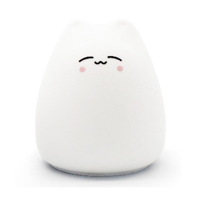 Silikonowa lampka nocna śpiący kotek