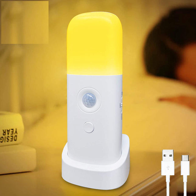 Przenośna lampka nocna z czujnikiem ruchu