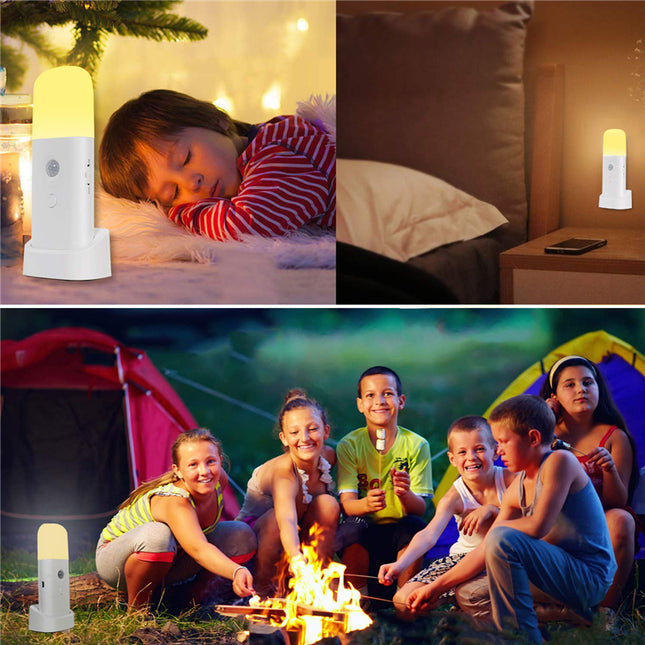 Przenośna lampka nocna z czujnikiem ruchu