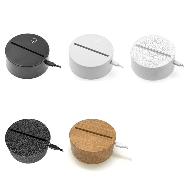 Lampka nocna 3D LED iluzja Koń