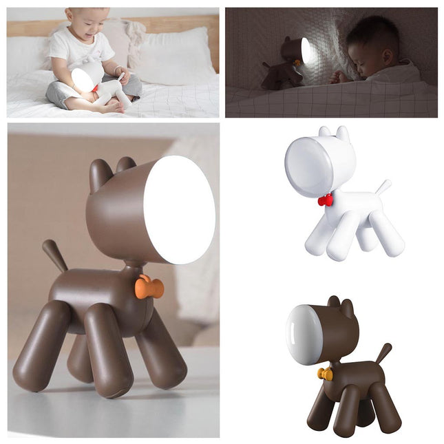 Dotykowa lampka nocna piesek na USB