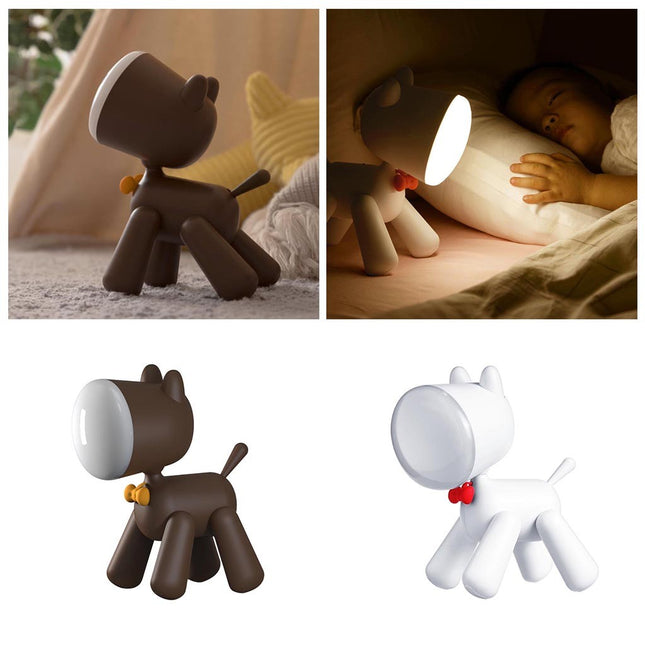 Dotykowa lampka nocna piesek na USB