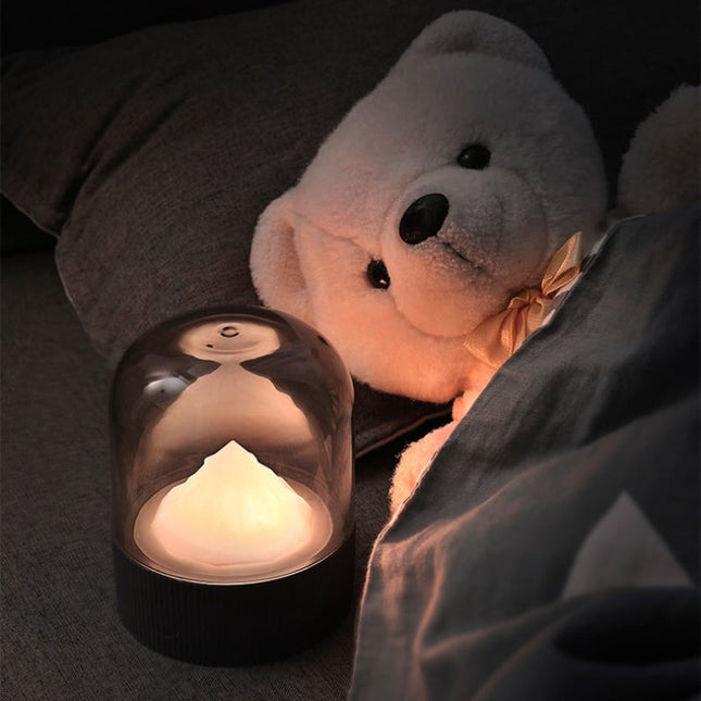 Lampka nocna do sypialni motyw góry
