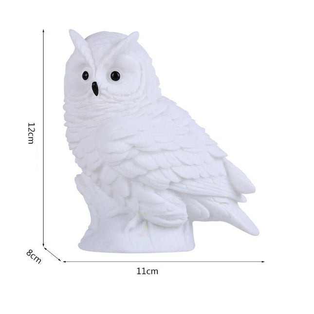 Silikonowa lampka nocna sowa na stolik