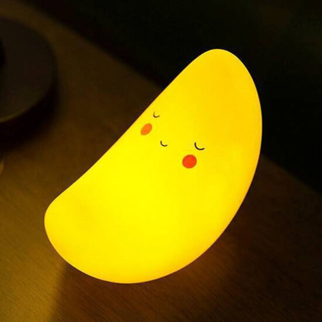 Lampka nocna LED dla dziecka księżyc