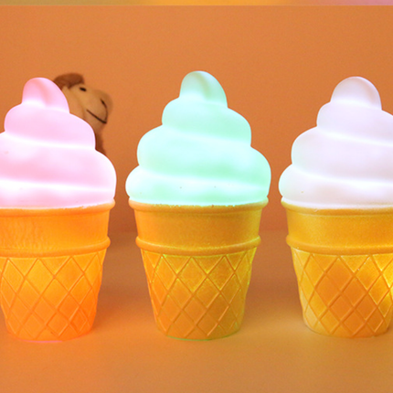 Lampka nocna LED dla dziecka lód