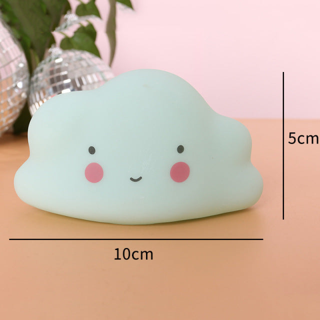 Lampka nocna LED chmurka dla dziecka