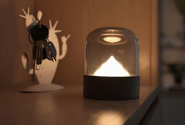Lampka nocna do sypialni motyw góry