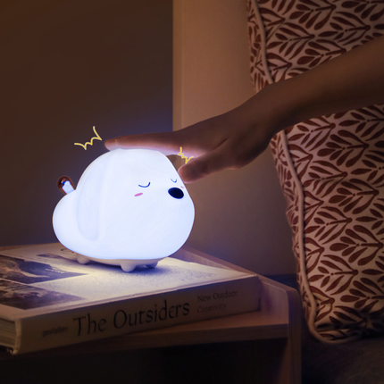 Komfortowa lampka nocna piesek dla dziecka