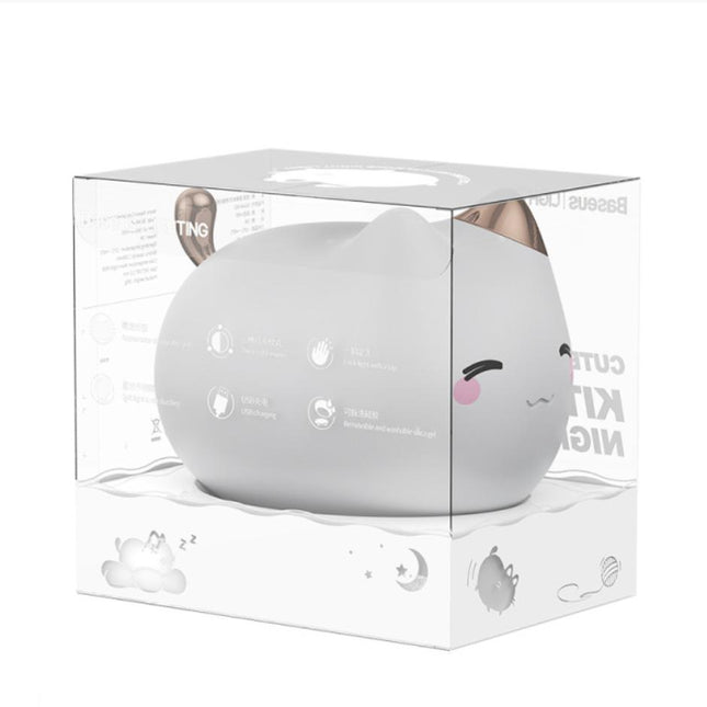 Komfortowa lampka nocna kotek dla dziecka