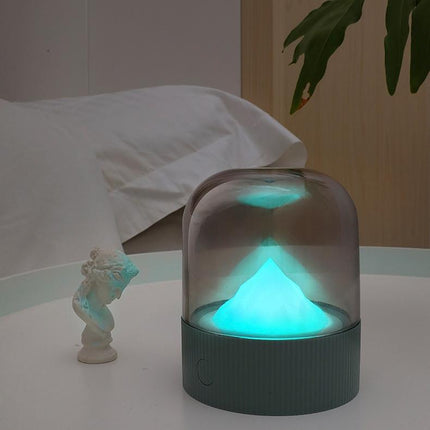Nowoczesna lampka nocna góra w kopule